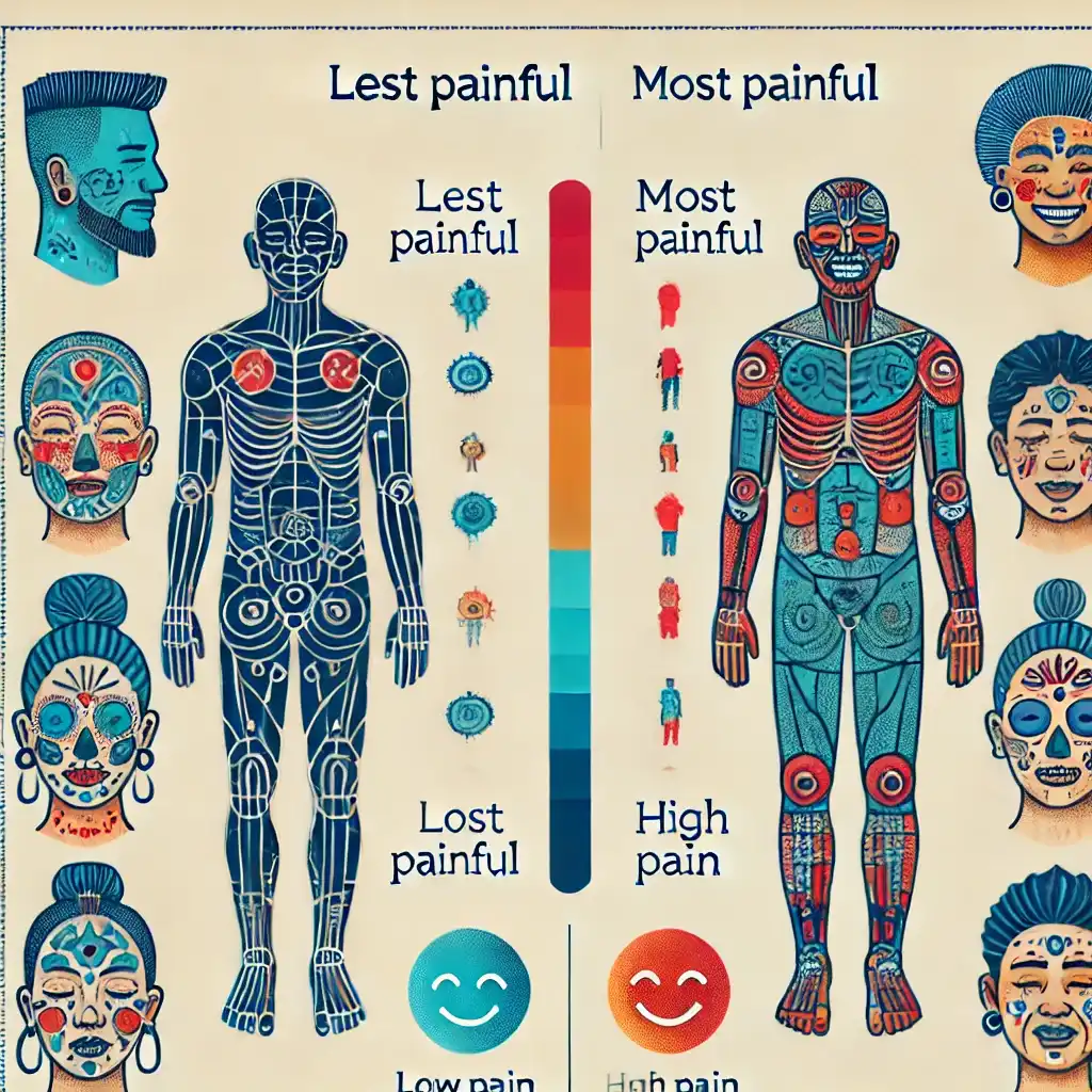 Tattoo Pain Chart: Understanding the Pain Levels of Different Areas